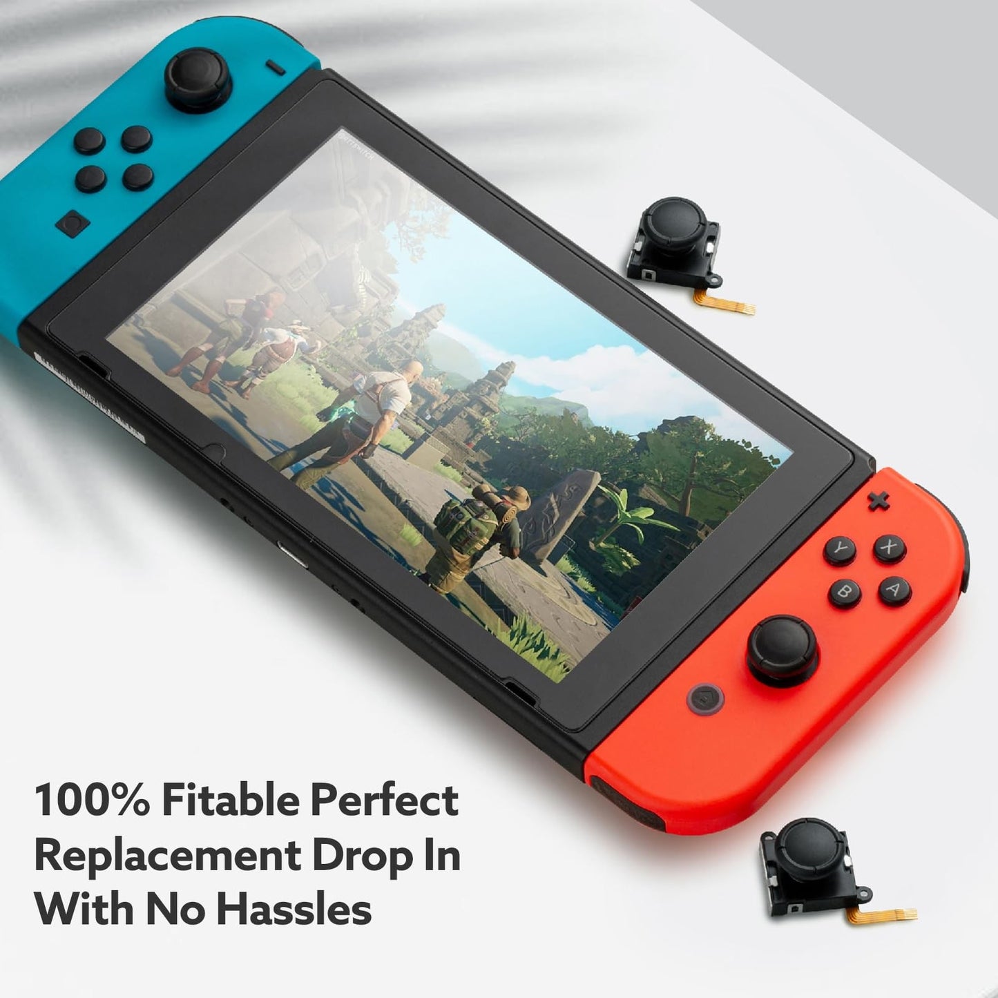 Gulikit TMR Joystick Joy-Con-Paar Nintendo Switch Kein Stick-Drift Hohe Präzision