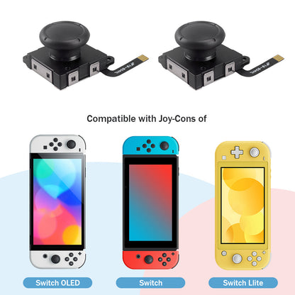 Nintendo Switch Hall-Effekt Joy-Stick Joy-Con Analog Thumb-Stick OLED LITE CORE