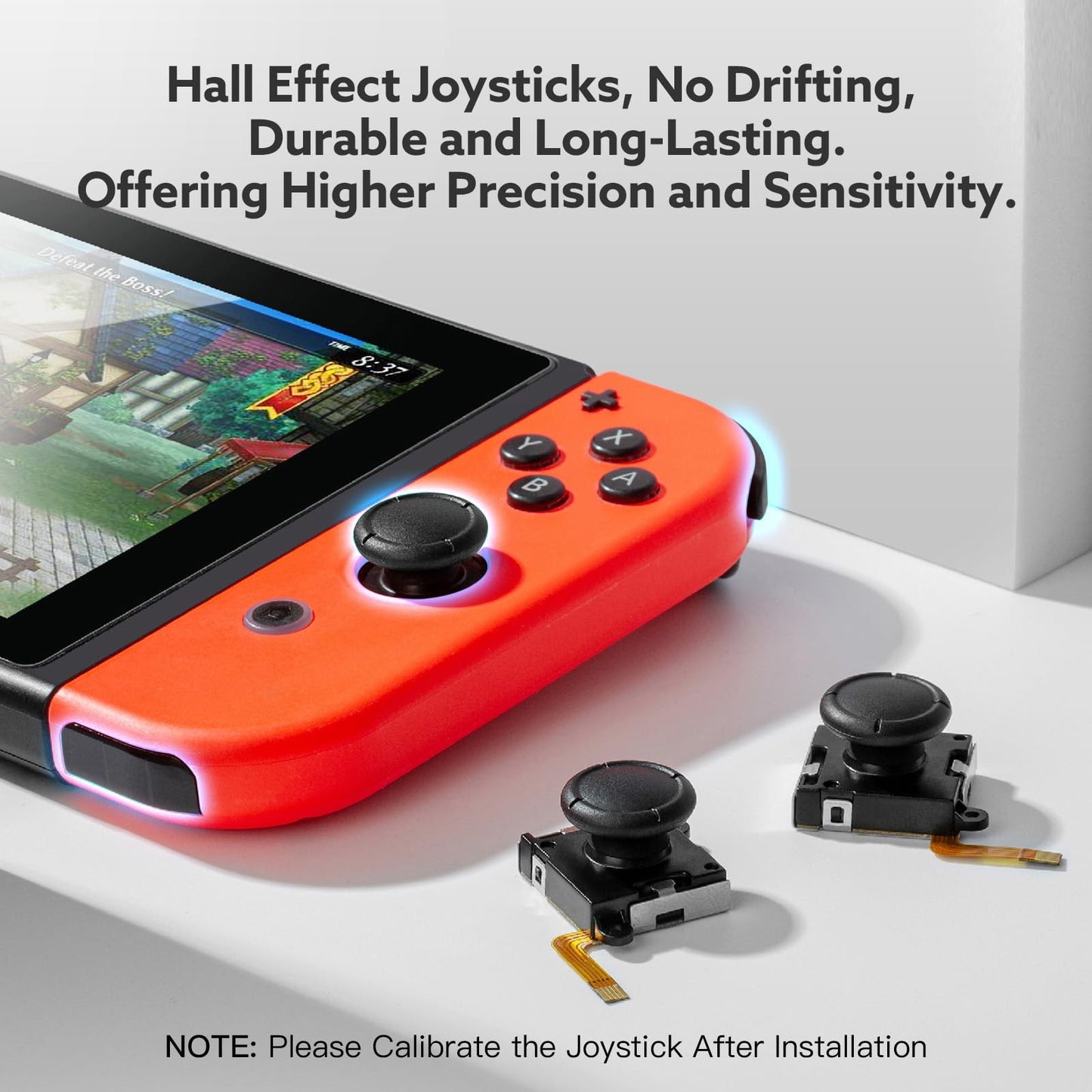 Gulikit TMR Joystick Joy-Con-Paar Nintendo Switch Kein Stick-Drift Hohe Präzision