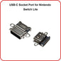 Nintendo Switch LITE Konsole USB-C Ladebuchse Socket Port Connector for LITE USB