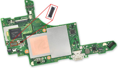 Nintendo Switch Memory SD Card Reader FPC Connector Anschluss Stecker Verbinder