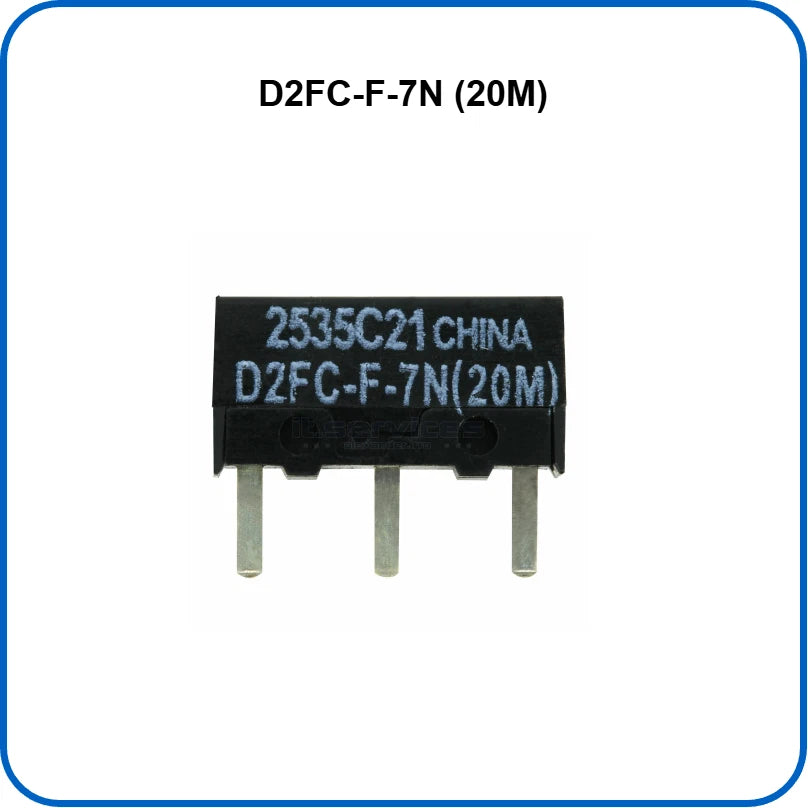 OMRON D2FC-F-7N (20M) Microswitch Mikroschalter Maustaste Mouse Button Taste