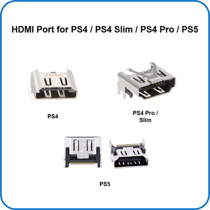 Original HDMI Port für Playstation 5 / PS4 Slim / PS4 Pro, PS4 HDMI Port Buchse