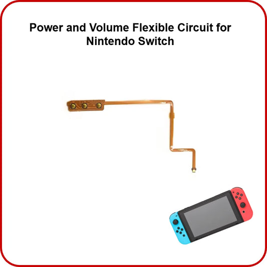 Power Volume Button Flex Nintendo Switch Ein Aus Lautstärke Schalter Flexkabel