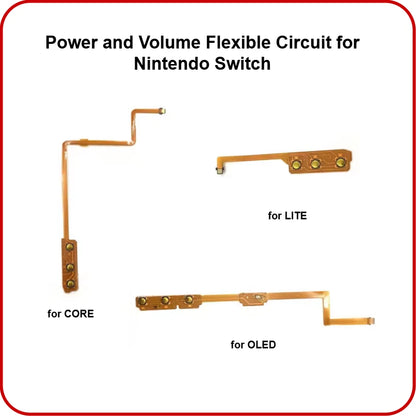 Power Volume Button Flex Nintendo Switch Lautstärke Flexkabel CORE OLED LITE