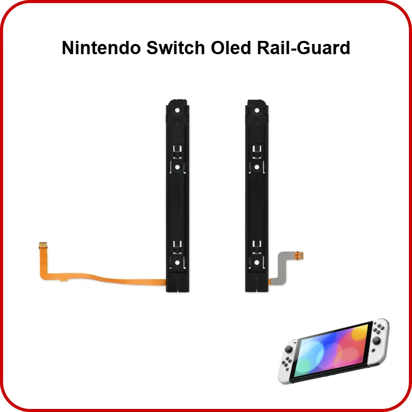 Nintendo Switch OLED Joy Con Slider Schiene Laden Links Rechts mit Flex NS OLED