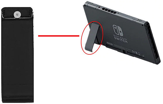 Kickstand Replacement for Nintendo Switch Core V1/V2 Standfuß SD-Karte Halter