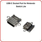 Nintendo Switch CORE, LITE, OLED Konsole USB-C Ladebuchse Socket Port Connector